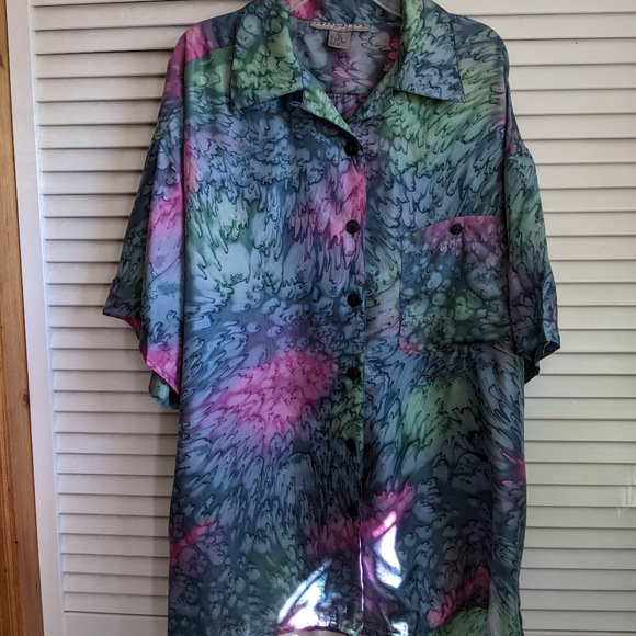 Tops - Vintage Robert Stock Button Down Shirt